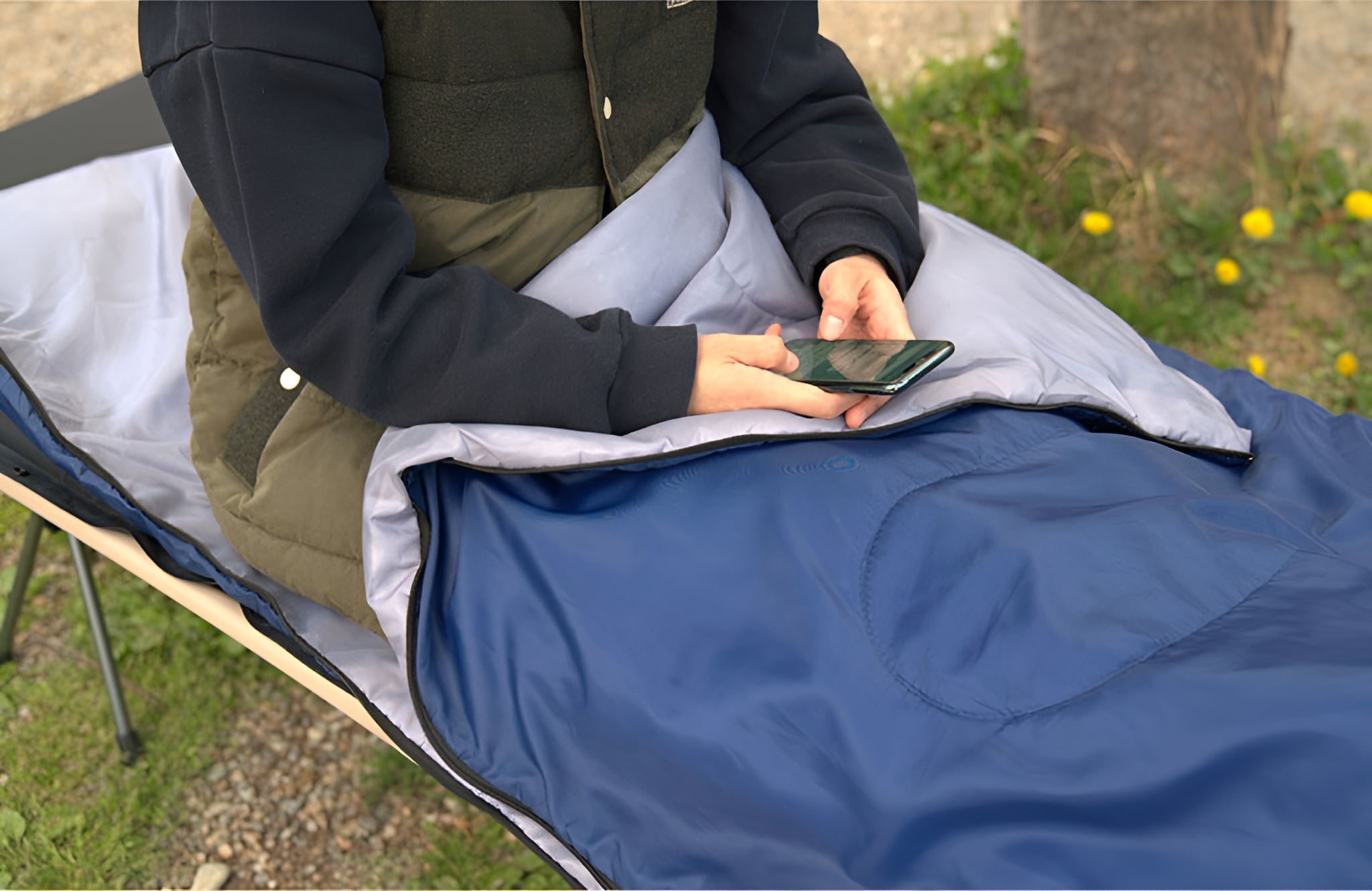 Vinson Massif REA Mummy Sleeping Bag - Green, All-Season 