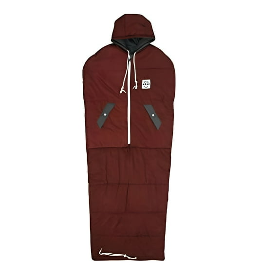 VINSONMASSIF Wearable Sleeping Bag, Burgundy