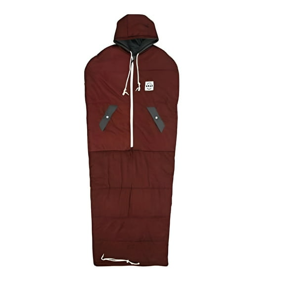 VINSONMASSIF Wearable Sleeping Bag, Burgundy