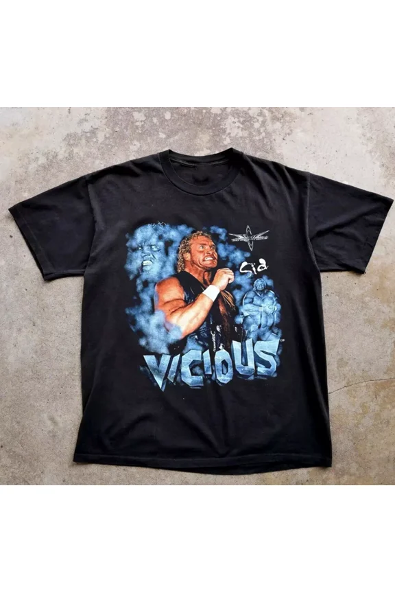 VINTAGE 90s 00s SID VICIOUS RULER OF THE WORLD T-shirt, size S-5XL
