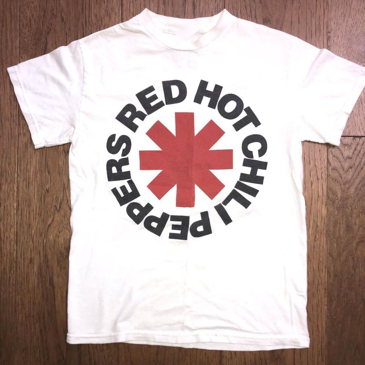 VINTAGE 90s RED HOT CHILI PEPPERS T SHIRT 1991 GIANT RARE 