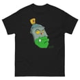thumbnail image 1 of VINTAGE 90s graffiti spraycan graffiti character old school Men's heavyweight tee  (Black, 5XL), 1 of 1