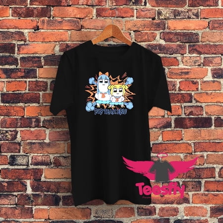 VINTAGE ANIME POPUKO POP TEAM EPIC GRAPHIC T-SHIRT