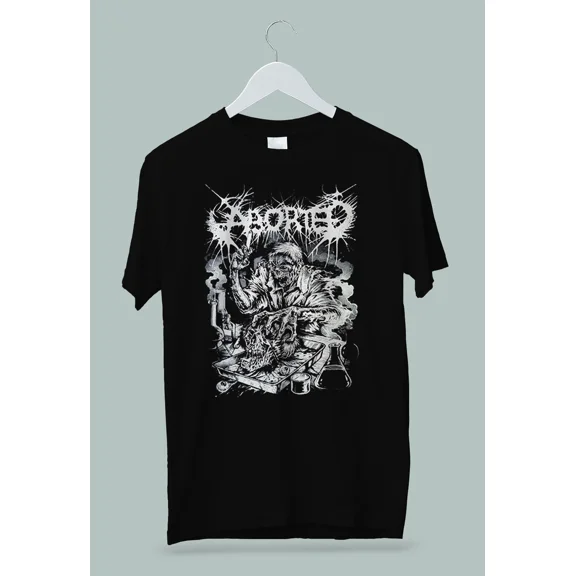 VINTAGE Aborted Mad Scientist T-Shirt S M L XL 2XL 3XL