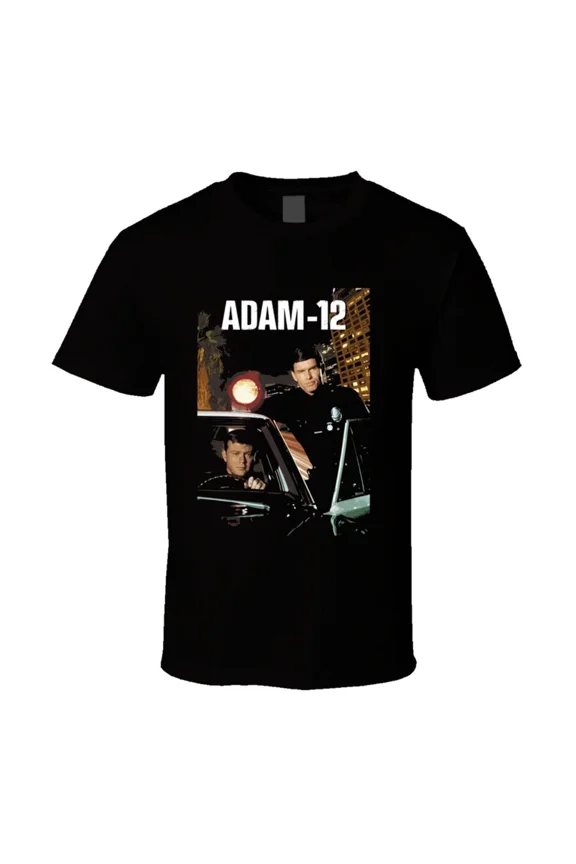VINTAGE Adam-12 TV Show 70's Retro T Shirt