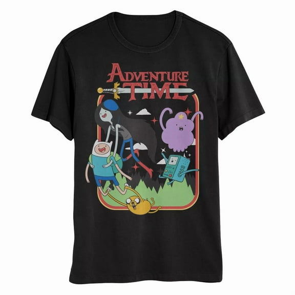 VINTAGE Adventure Time Cartoon Movie T-shirt 68161017