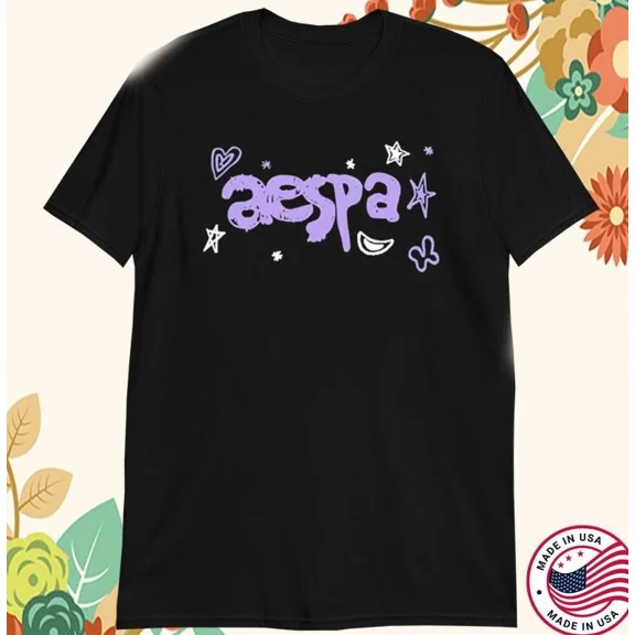 VINTAGE Aespa The 1St Album Armageddon MD Camisole T-shirt size S-5XL