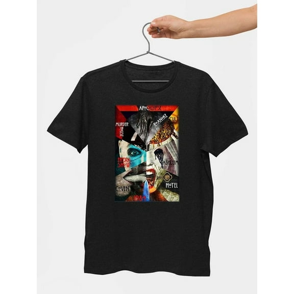 VINTAGE American Horror Story All Seasons Art Gift Birthday T Shirt