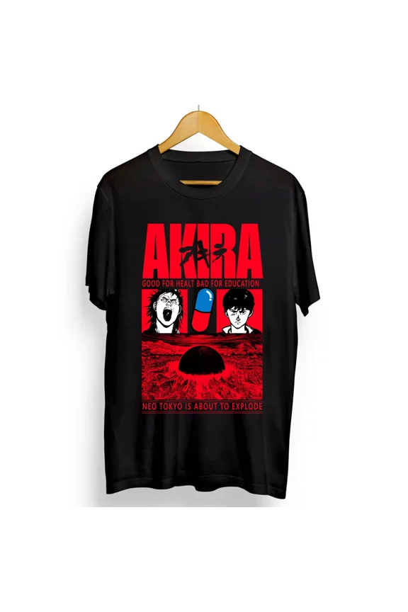 VINTAGE Anime,Akira unisex T-shirt manga neo tokyo is about to explode shirt S to 5 XL
