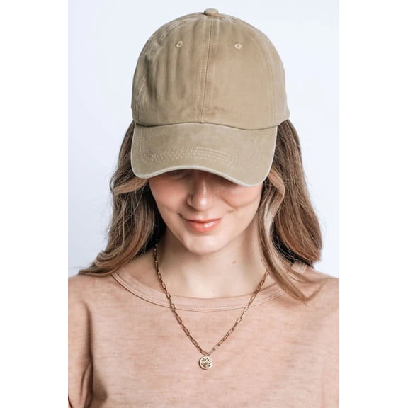 VINTAGE BASIC WASHED CAP