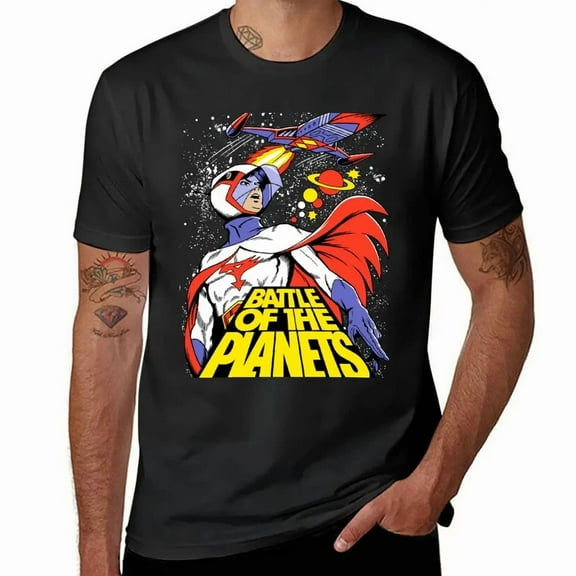 VINTAGE BATTLE OF THE PLANETS! T-Shirt Blouse sweat mens t shirts casual stylish