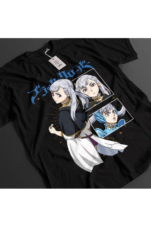 VINTAGE Black Clover Shirt Asta Tshirt Yuno T-Shirt Noelle Top Yami Luck Anime Demon Tee