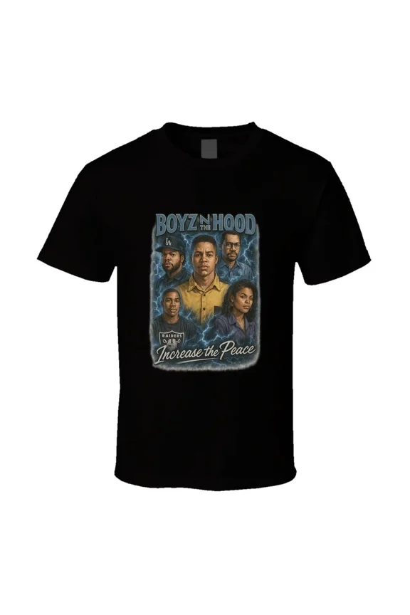 VINTAGE Boyz In The Hood Movie Retro Tribute Movie T Shirt