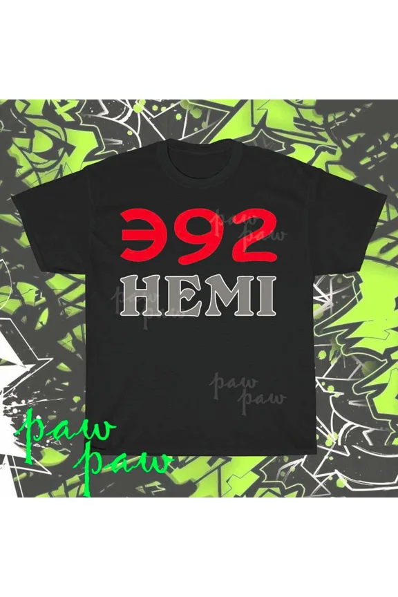 VINTAGE Brand New 392 Red Active logo American T-Shirt Funny Size S to 5XL