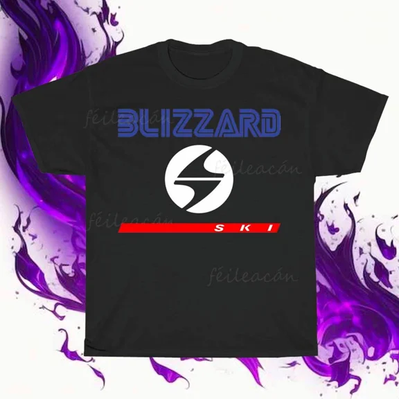 VINTAGE Brand New Blizzard Ski Company Logo American T-Shirt Funny Size S to 5XL