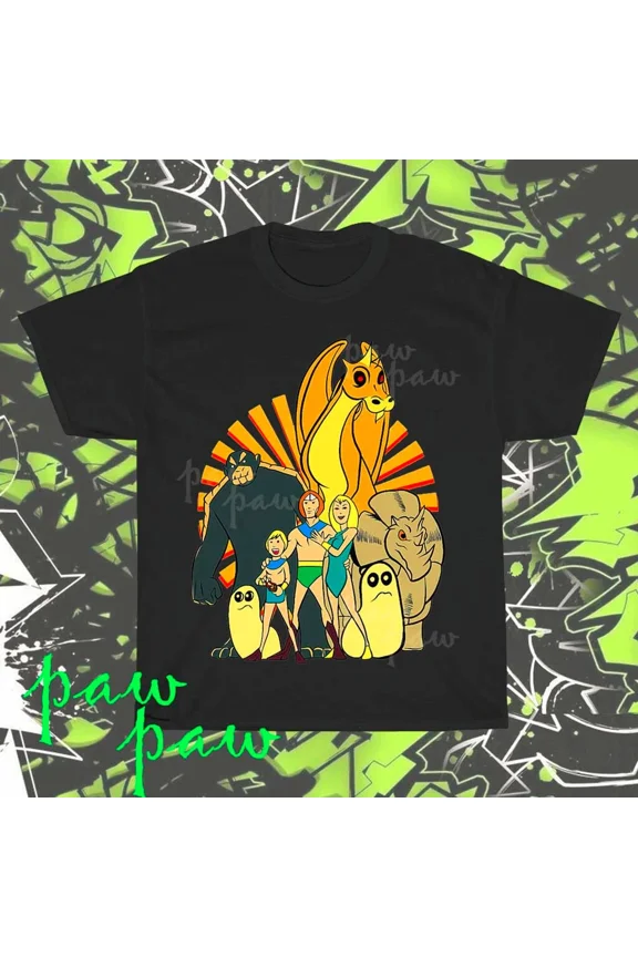 VINTAGE Brand New The Herculoids Cartoon TV Show American T-Shirt Funny Size S to 5XL