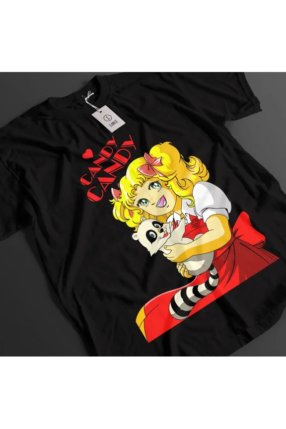 VINTAGE Candy Candy Shirt Anthony Tshirt Terry T-Shirt Albert Top Annie Anime Girl Tee