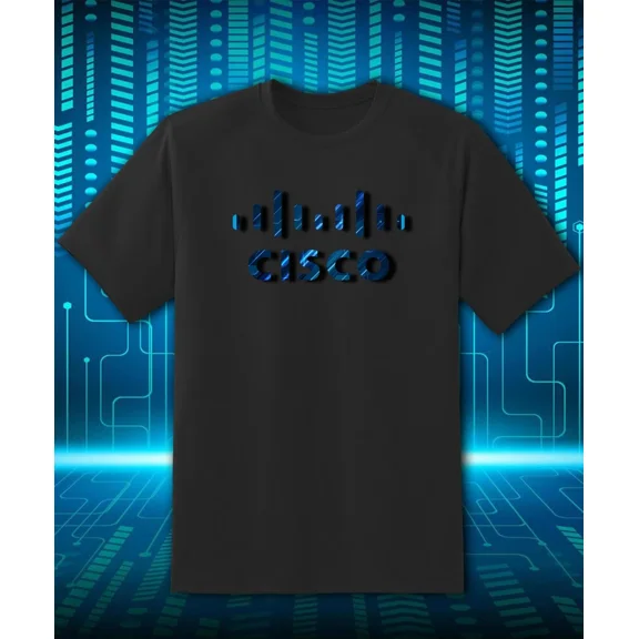 VINTAGE Cisco Networking Company T Shirt Youth M - Adult 6XL!