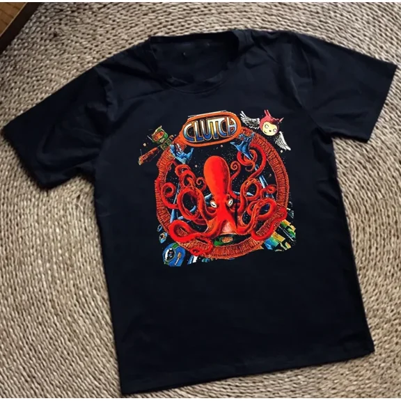 VINTAGE Clutch Band Album Tour Rock Adult T-shirt, size S-5XL
