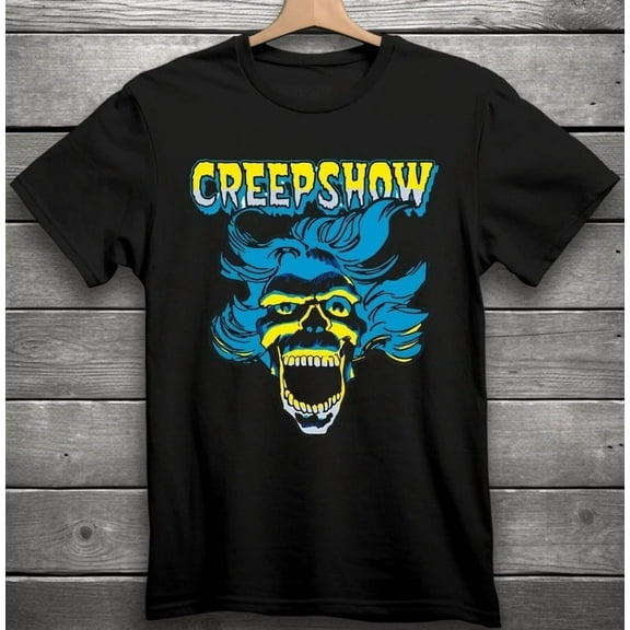VINTAGE CreepShow Horror Movie Unisex Black T-Shirt S-5XL Q7480