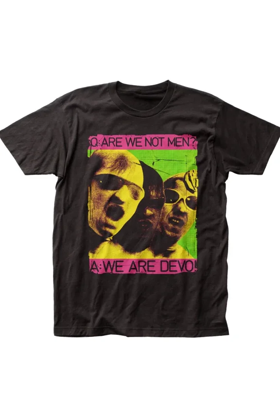 VINTAGE Devo We Are DEVO T-shirt, size S-5XL