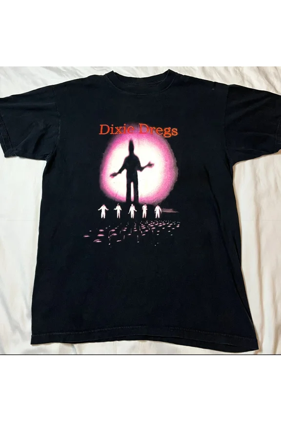 VINTAGE Dixie Dregs Band Bring em Back Alive Unisex T-Shirt Cotton BT314