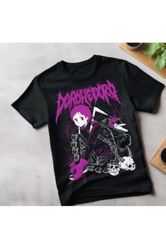 VINTAGE Dorohedoro T-shirt Dorohedoro Merch,Shin,Noi,Nikaido,Kaiman,Anime Tee anime 2025