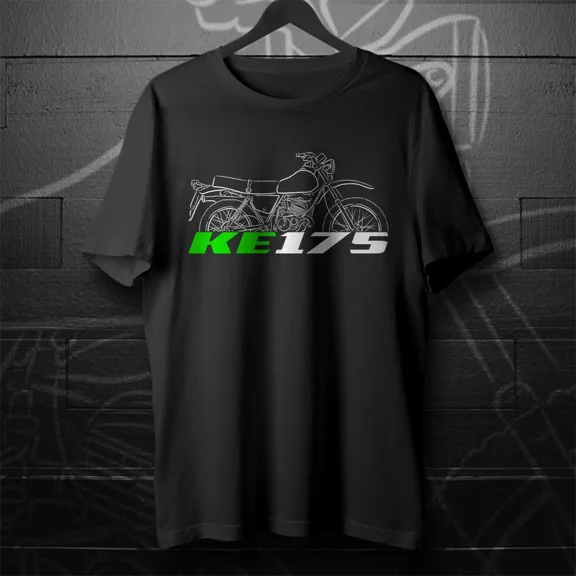 VINTAGE For Kawasaki KE175 1976-1983 fans - Motorcycle T-Shirt
