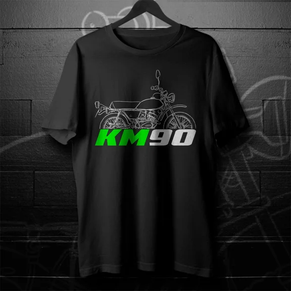 VINTAGE For Kawasaki KM90 1976-1980 fans - Motorcycle T-Shirt