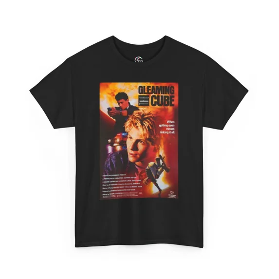 VINTAGE Gleaming The Cube Movie Poster T-Shirt For Men & Women, Retro Skateboarder Tee