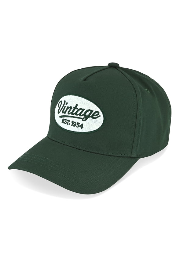 Trucker Hats Women & Men | Vintage Western Retro Snapback Hat | Cute Trendy Baseball Cap One Size Green/White