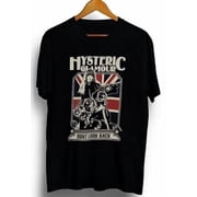 VINTAGE HYSTERIC GLAMOUR Nice Design T Shirt, black cotton shirt