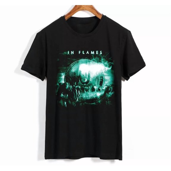 VINTAGE In Flames Soundtrack to Your Escape Black Men All Size Men T-shirt