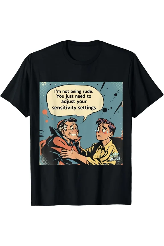 VINTAGE Jake Walks America Not Rude T-Shirt
