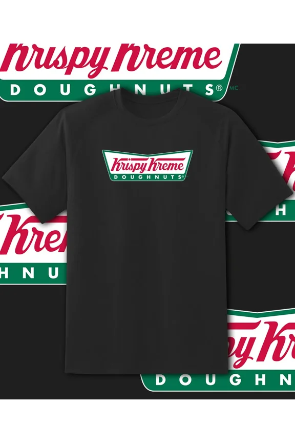 VINTAGE Krispy Kreme Doughnuts T Shirt Youth M - Adult 6XL!