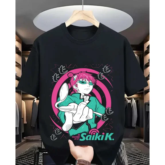VINTAGE Kusuo Saiki T-Shirt The Disastrous Life of Saiki K Gift For Fans Gift youth