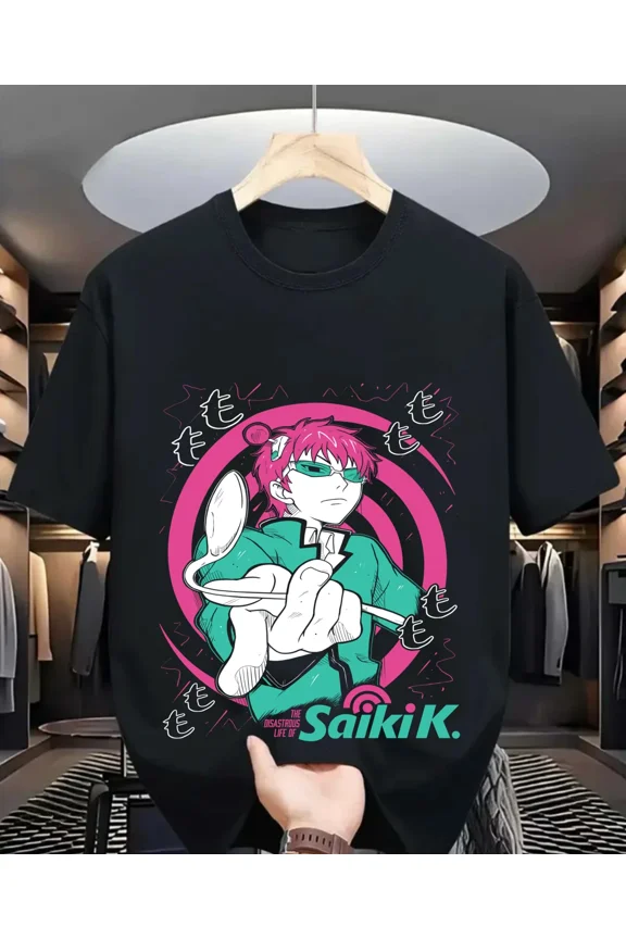 VINTAGE Kusuo Saiki T-Shirt The Disastrous Life of Saiki K Gift For Fans Gift youth