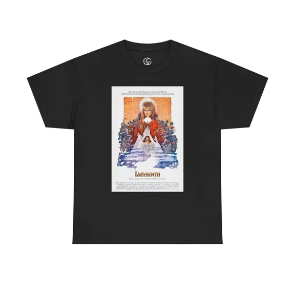 VINTAGE Labyrinth Movie Poster Retro T-Shirt, Vintage Labyrinth Graphic Tee, 80s Movie