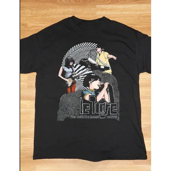 VINTAGE Le Tigre Band Who Took The Bomb T-shirt, size S-5XL