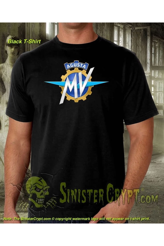 VINTAGE MV Agusta Motorcycle T-Shirt Motorcycles Biker Racing S-6XL