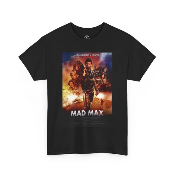 VINTAGE Mad Max Retro Movie Poster T-Shirt For Men & Women