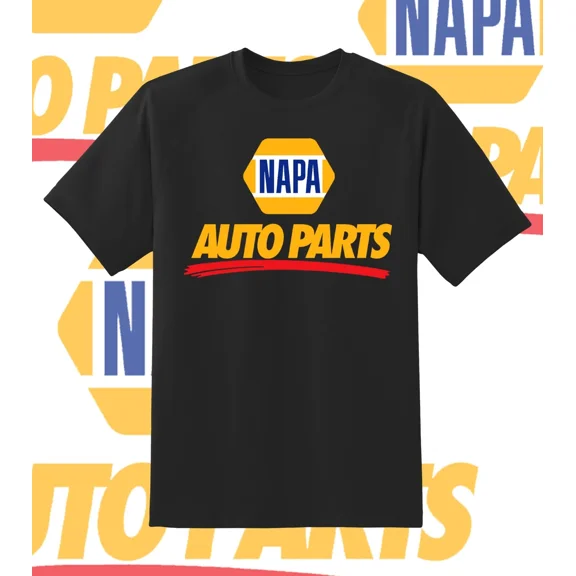 VINTAGE Napa Auto Parts Text Logo shirt 6 Sizes adult S-6XL! Fast Ship!