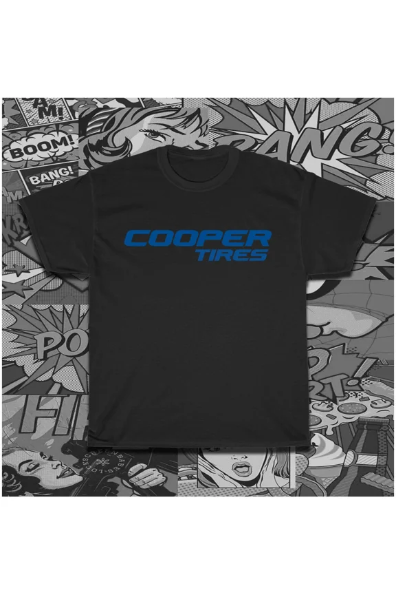 VINTAGE New Cooper Tires Logo Men's T-Shirt American Size S-5XL T-Shirt