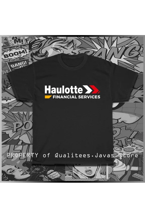VINTAGE New Haulotte Financial Services Logo Men's T-Shirt American Size S-5XL T-Shirt