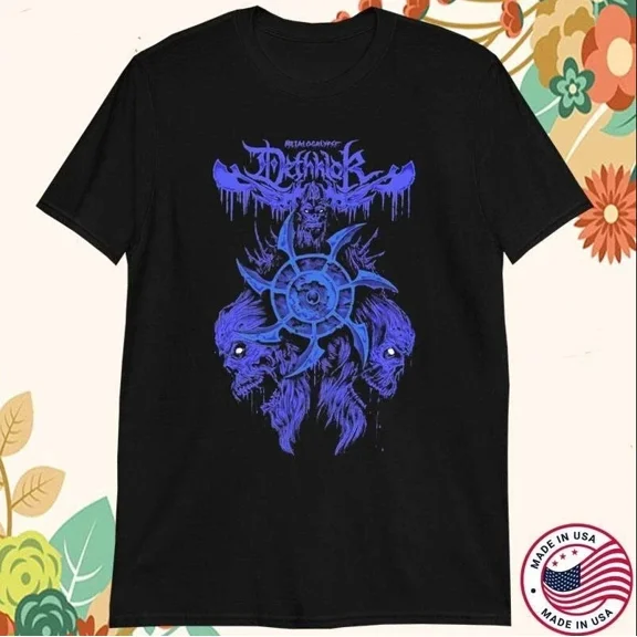 VINTAGE New Hot Dethklok Black Color T-shirt, S-5XL