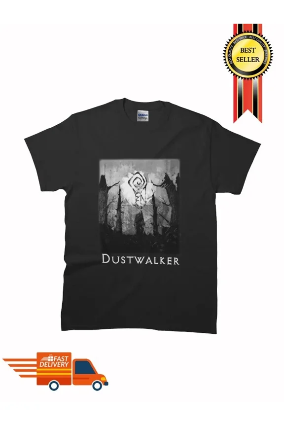 VINTAGE New List Fen Walking Through the Dust of Forgotten Lands T Shirt S - 5XL