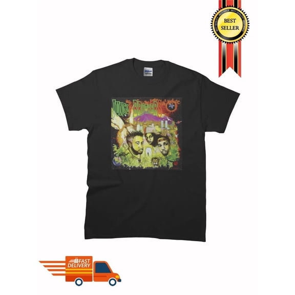 VINTAGE New List Jungle Brothers Straight up the middle, reality's the T Shirt S - 5XL