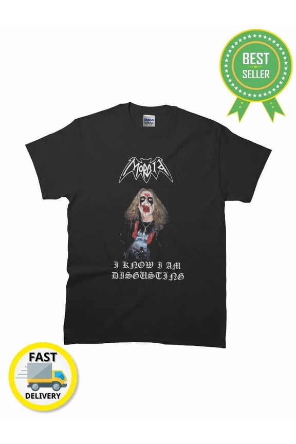 VINTAGE New List Morbid Life of trash Trash of the What the is Bun with T Shirt S - 5XL