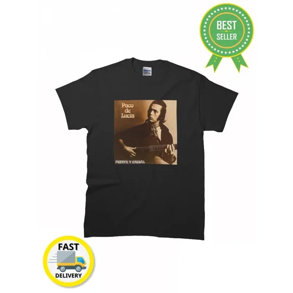 VINTAGE New List Paco de LucÃa Strings That Flow Fuente y Caudal Passion T Shirt S - 5XL