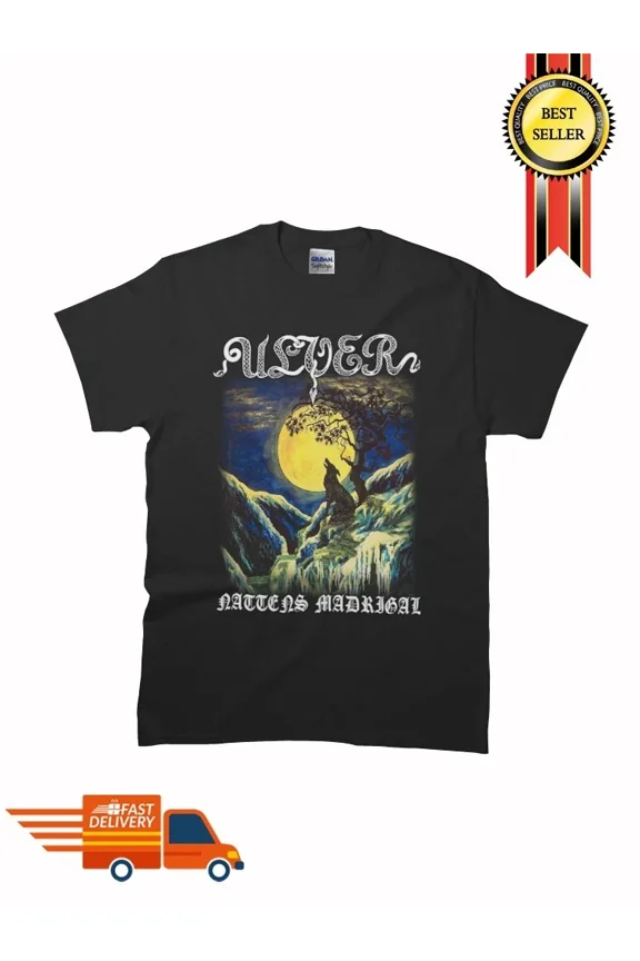 VINTAGE New List Ulver Der dend hylede mod sin Gud i infernaldsk Prackt T Shirt S - 5XL